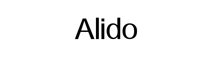 Alido Font