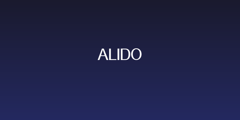 Alido Social Header