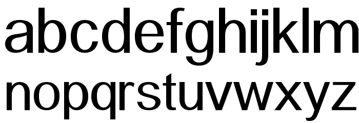 Alido Font LOWERCASE