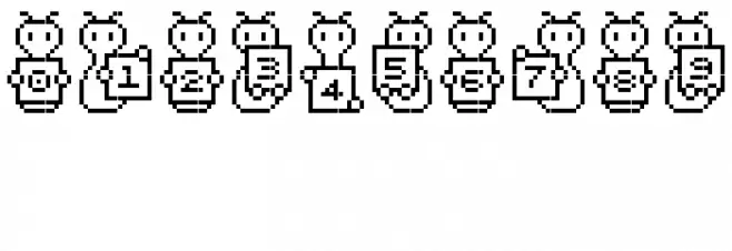 Alien ABC Polices AUTRES CHARS