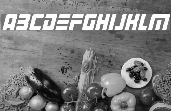 Alien Android Italic Font examples