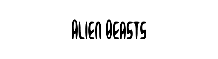 Alien Beasts Fonte