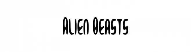 Alien Beasts  免费字体下载