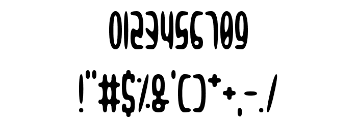 Alien Beasts Font OTHER CHARS