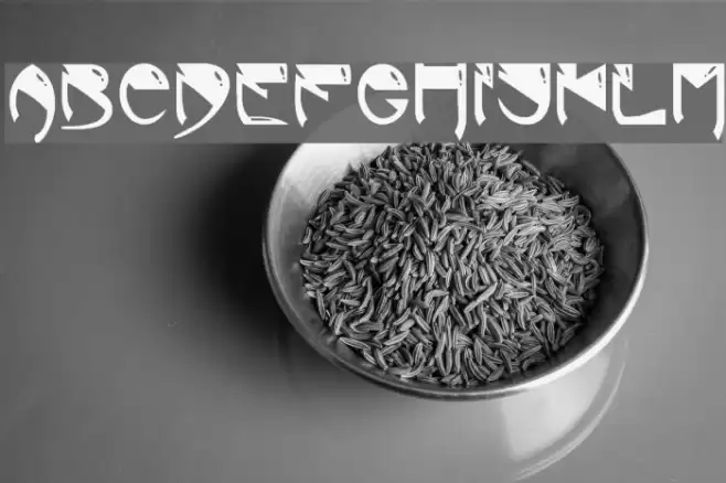 Alien Bold Font examples