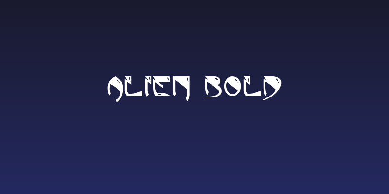 Alien Bold Social Header