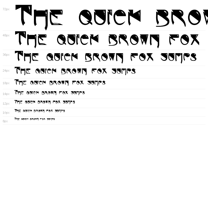 Alien Bold Waterfall