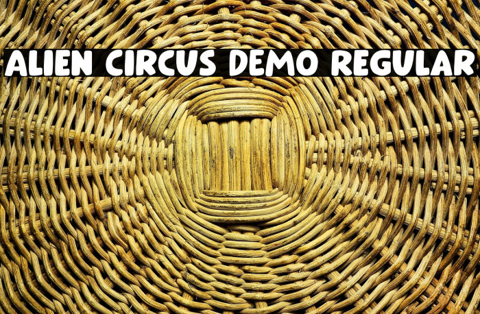 Alien Circus DEMO Regular Example 2