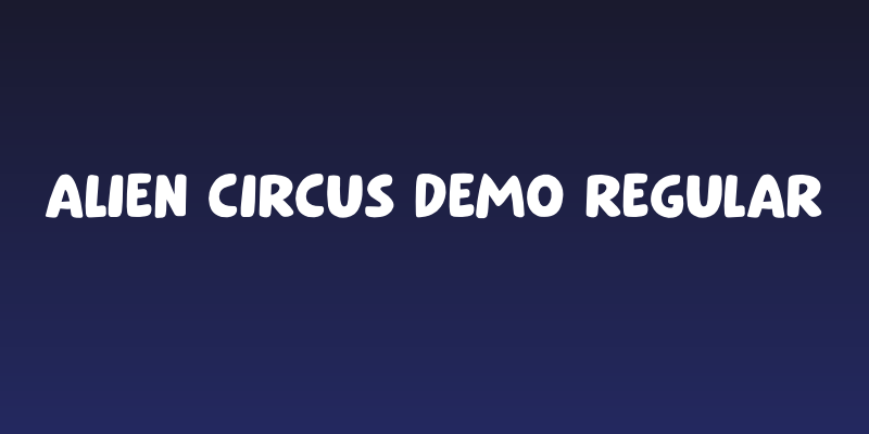 Alien Circus DEMO Regular Social Header