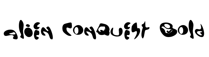 Alien Conquest Bold Font