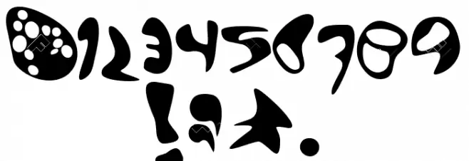 Alien Conquest Bold フォント その他の文字