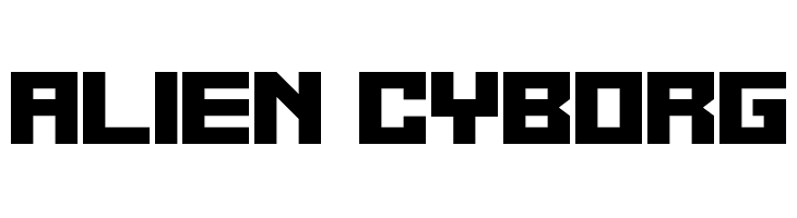 Alien Cyborg Font