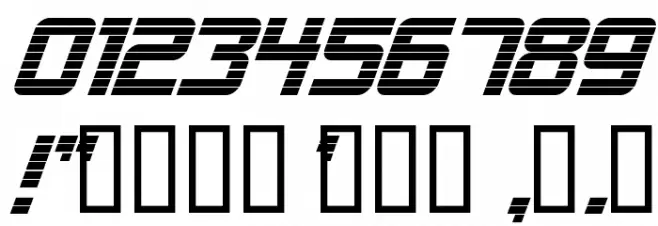 Alien Encounters Bold Italic Font OTHER CHARS