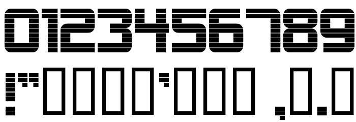 Alien Encounters Bold Font OTHER CHARS