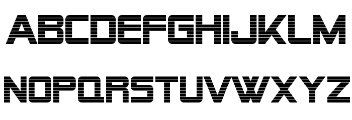 Alien Encounters Bold Font LOWERCASE