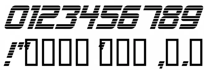 Alien Encounters Italic Polices AUTRES CHARS