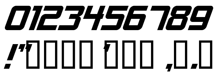 Alien Encounters Solid Italic Caratteri ALTRI CARATTERI