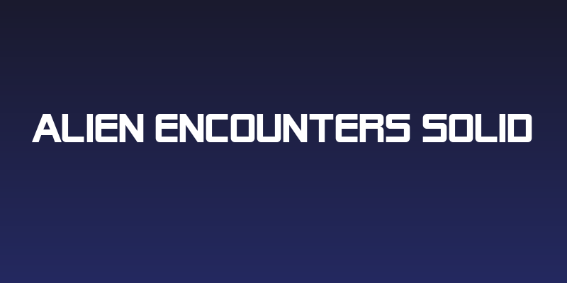 Alien Encounters Solid Social Header