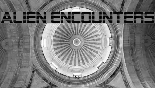 Alien Encounters Font examples