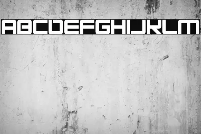 Alien Energy Fonte examples