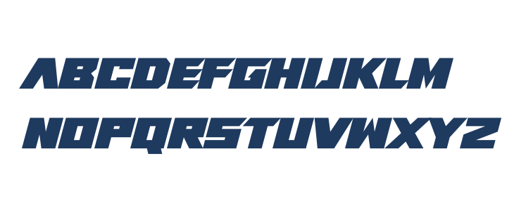 Alien Future Italic Lowercase