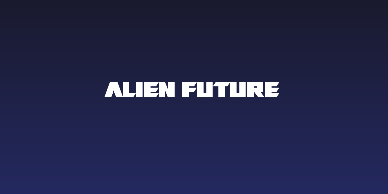 Alien Future Social Header