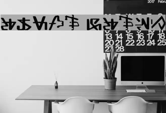 Alien Gantz Font examples