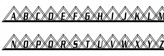 Alien Keyboard Regular Fuentes MAYÚSCULAS