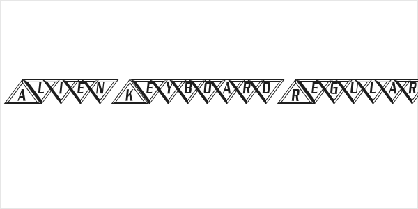 Alien Keyboard Regular Logo
