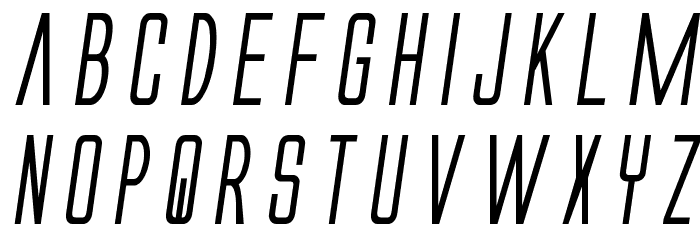 Alien League Bold Italic Fonte MINÚSCULAS