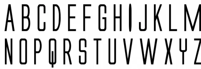 Alien League Bold Schriftart Groß