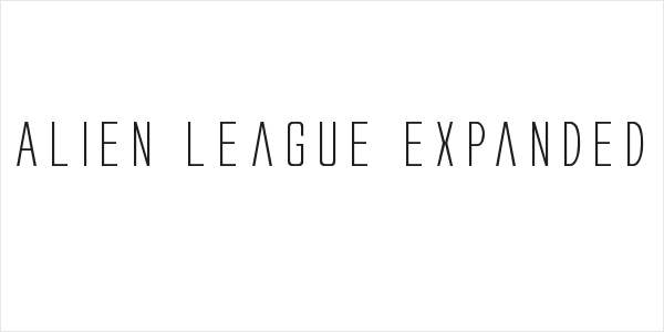 Alien League Expanded Logo