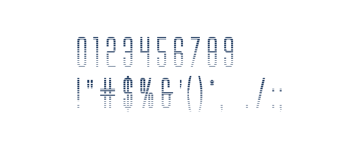 Alien League Gradient Bold Other Characters