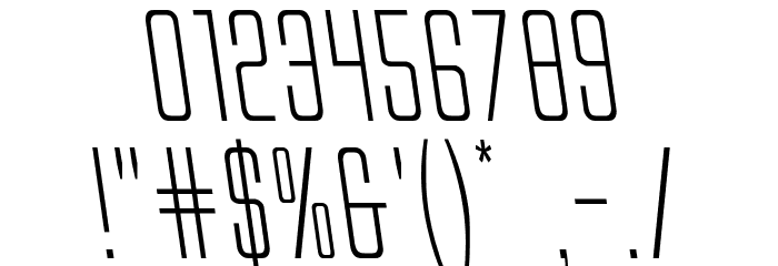 Alien League II Leftalic Font OTHER CHARS