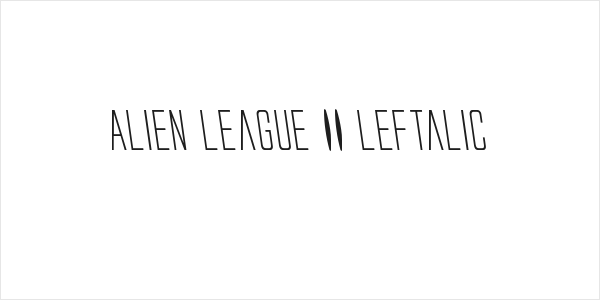 Alien League II Leftalic Logo