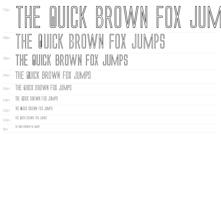 Alien League II Outline Waterfall