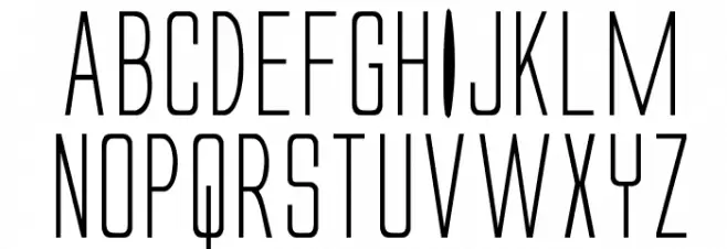 Alien League II Regular Schriftart Groß