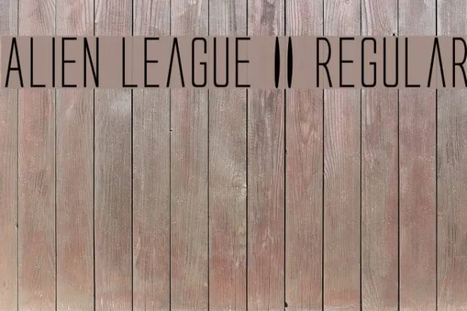 Alien League II Regular Example 2