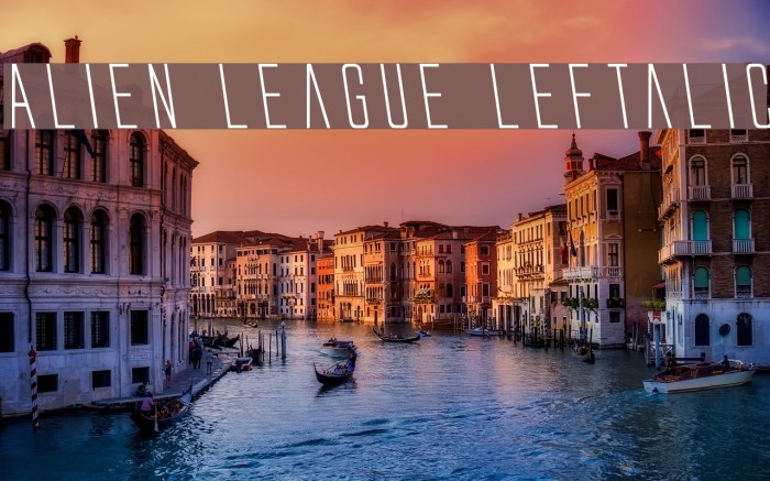 Alien League Leftalic examples