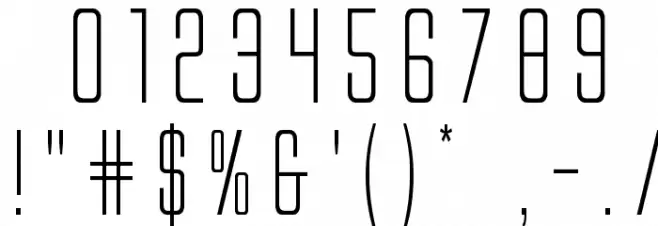 Alien League Regular Font OTHER CHARS