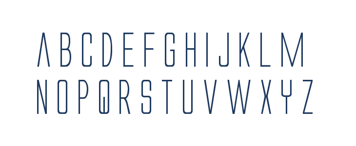 Alien League Regular Lowercase