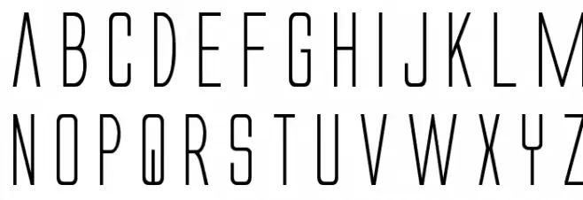 Alien League Regular Schriftart Kleinbuchstaben