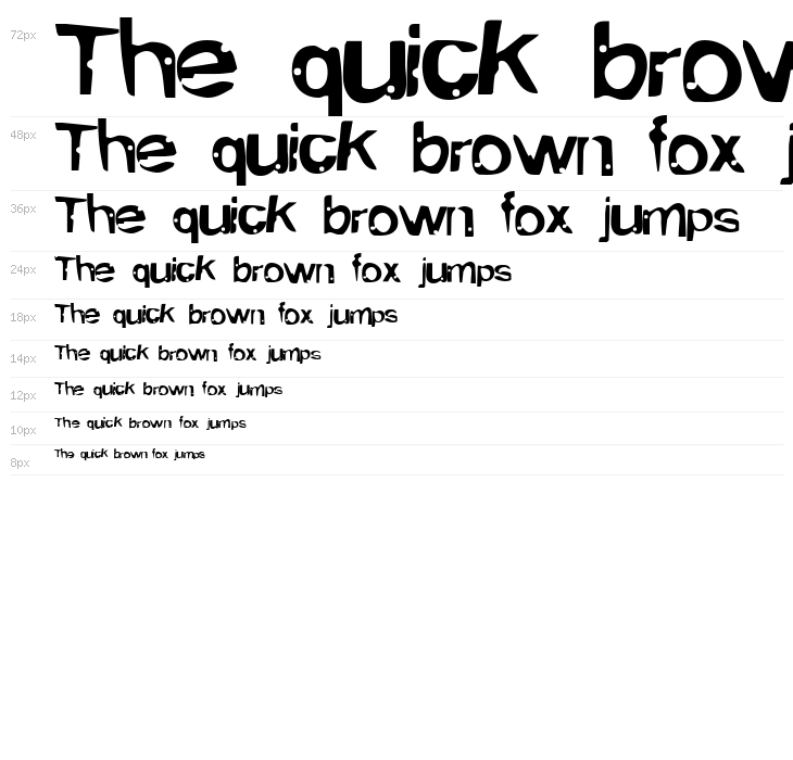 Alien MarksmanRegular Waterfall