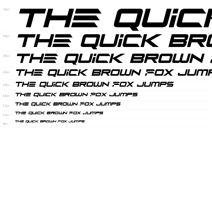 Alien Mine Italic Waterfall