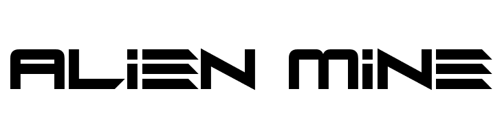 Alien Mine  Free Fonts Download