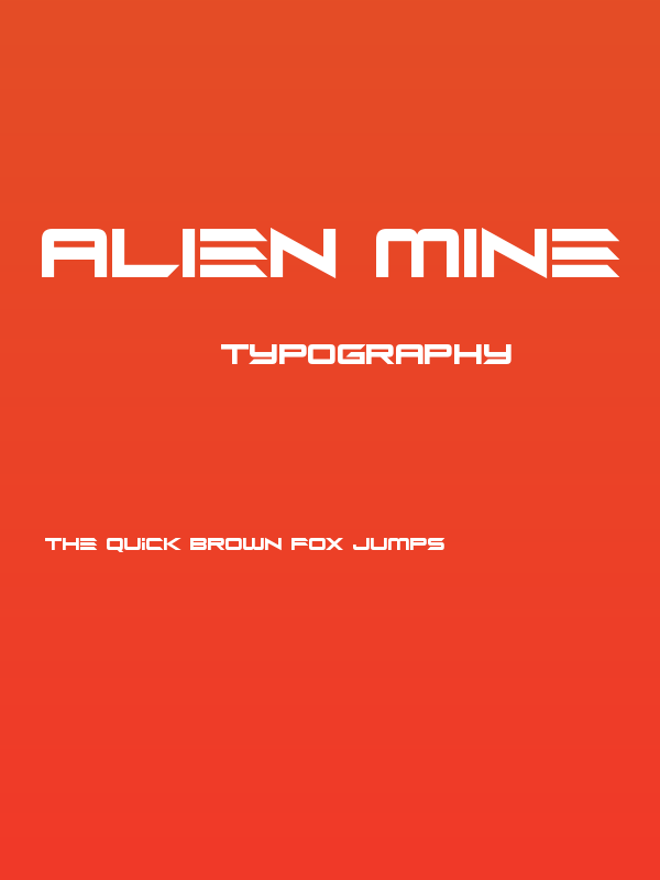 Alien Mine Poster