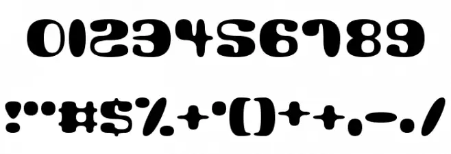 Alien Mushrooms Font OTHER CHARS