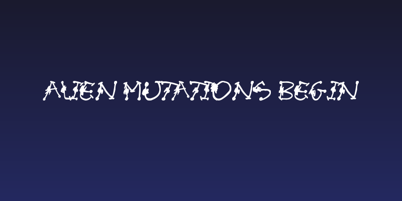 Alien Mutations Begin Social Header