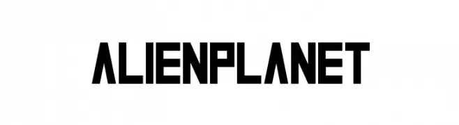 Alien Planet  Fuentes Gratis Descargar