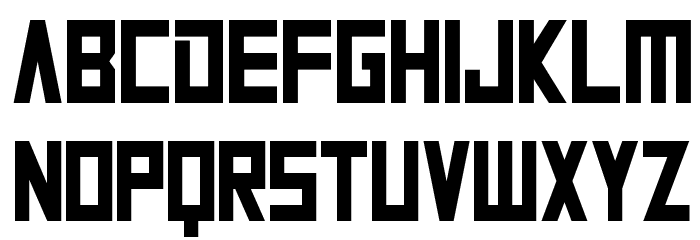 Alien Planet Font LOWERCASE
